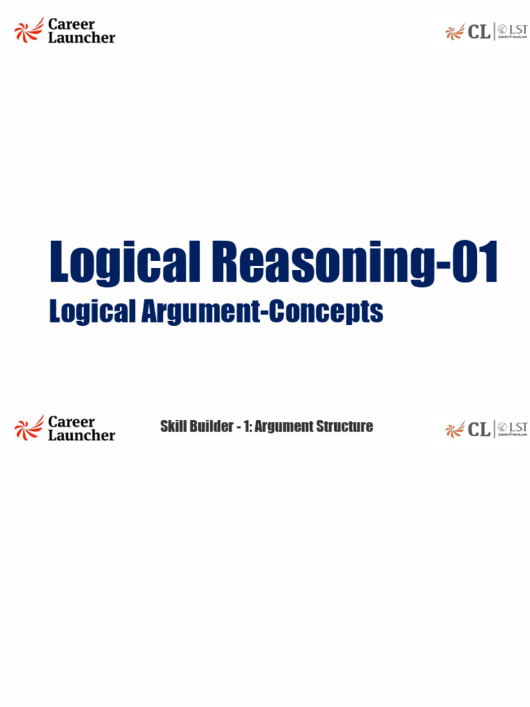 Logical Reasoning: Argument Analysis Guide | PDF