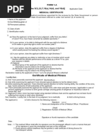Editable - BRTA Application Form-Medical Report. (English) - PDF | PDF