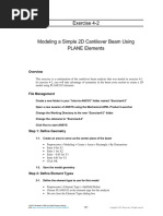 ANSYS Tutorial: Applying Distributed Loads | PDF | Beam (Structure ...