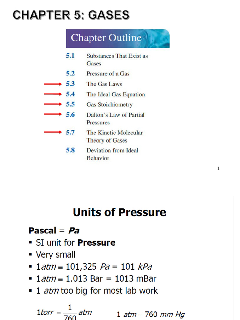 Gas Laws and Their Applications | PDF | Gases | Mole (Unit)