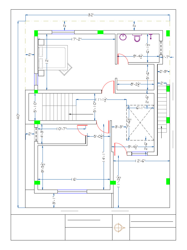 Second Floor Plan for Proposed Residence | PDF