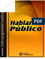 Libro Hablar en Publico