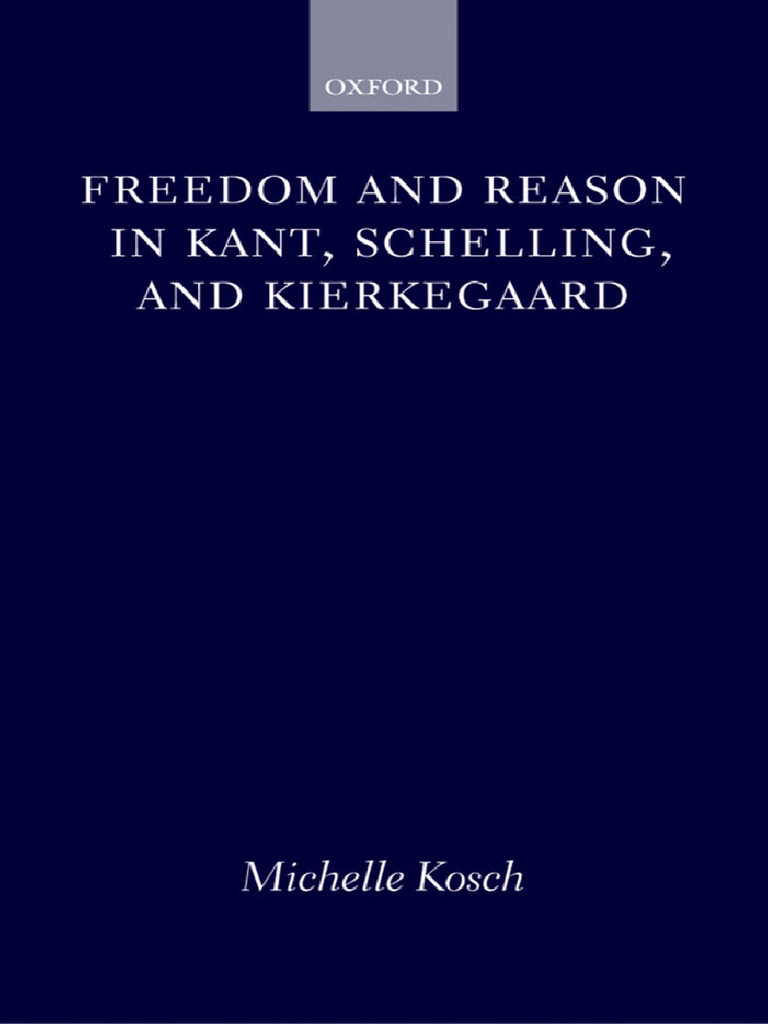 Freedom and Reason in 19th Century Philosophy | PDF | Georg Wilhelm ...