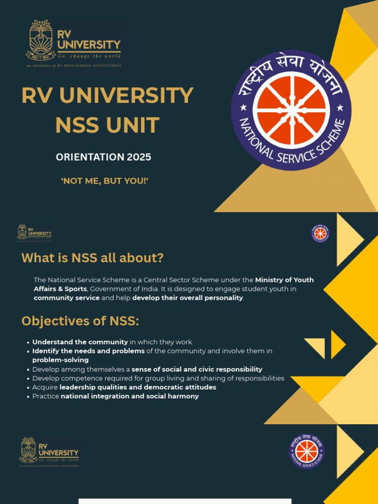 NSS - RVU - Orientation | PDF