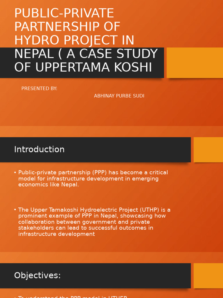 Upper Tamakoshi Hydroelectric PPP Case Study | PDF