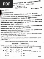 Physics Specimen Paper 2026 | PDF