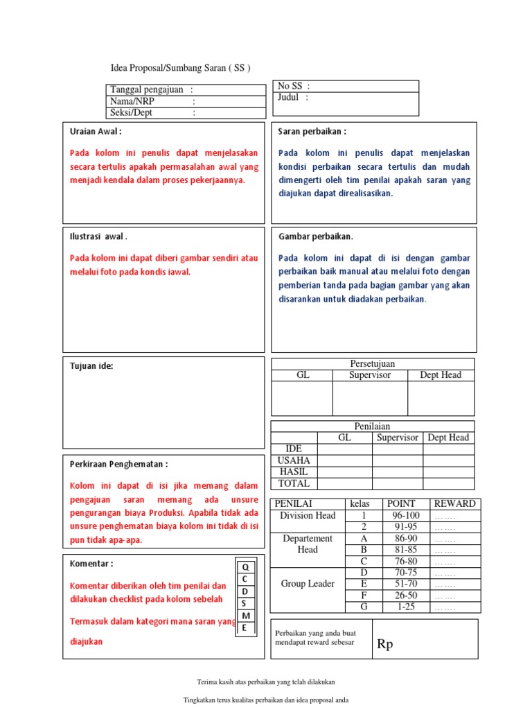 Master Form Ss | PDF | Teknologi & Rekayasa