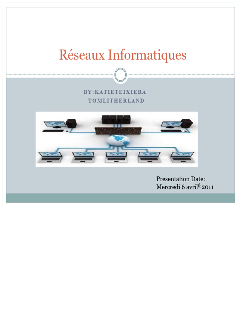 Introduction aux Réseaux Informatiques | PDF | Application | l'Internet