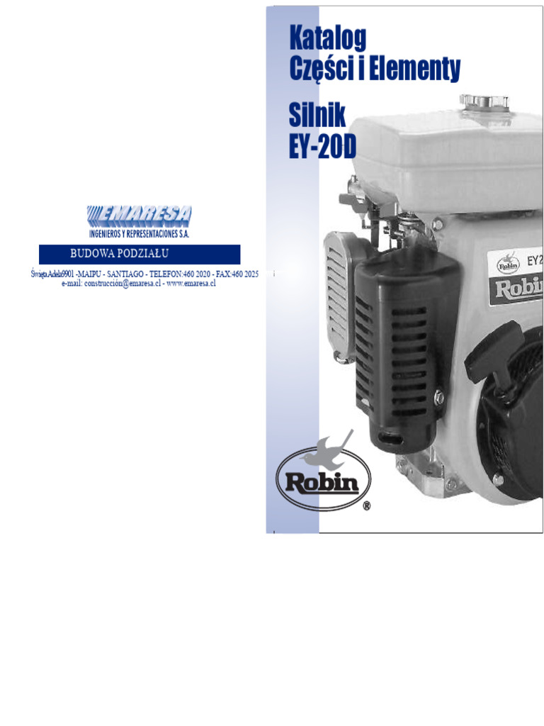 Silnik Robin EY-20D | PDF