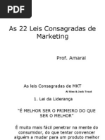 Aulas das 22 leis de MKT Versao.ppt