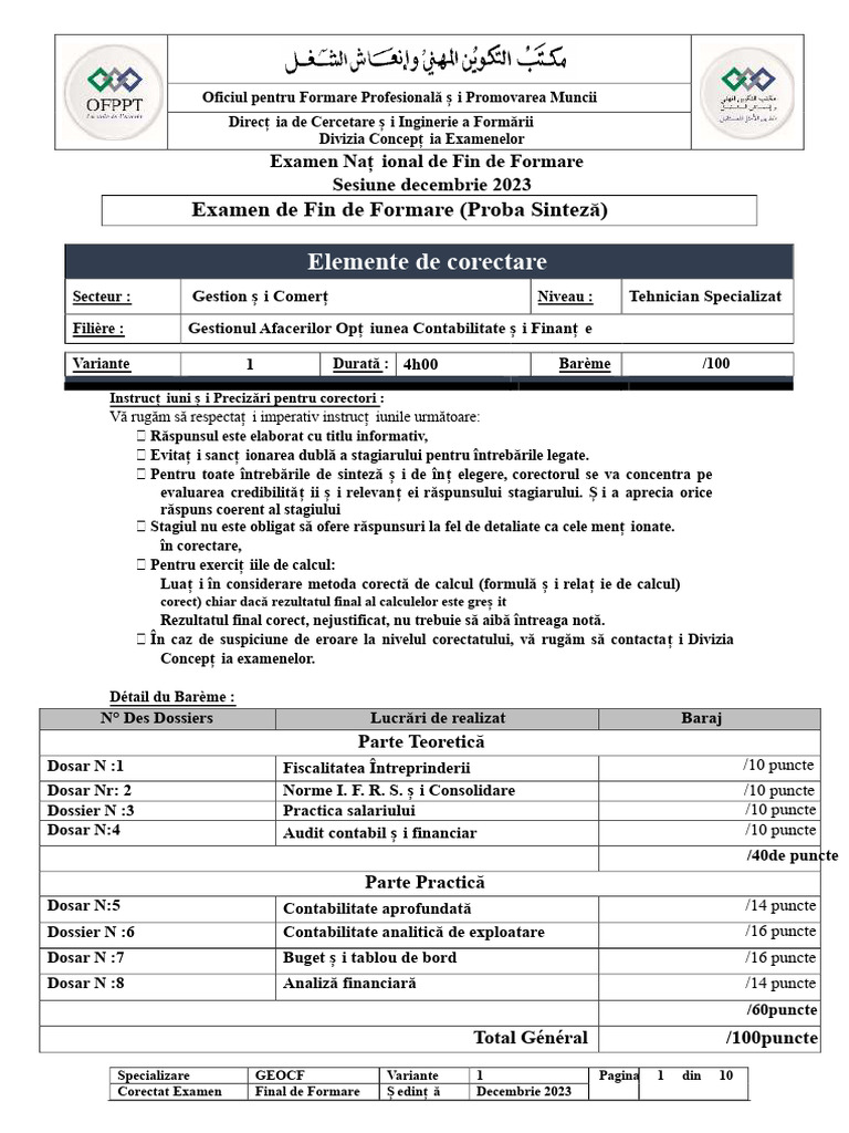 GEOCF Corectat V1 | PDF