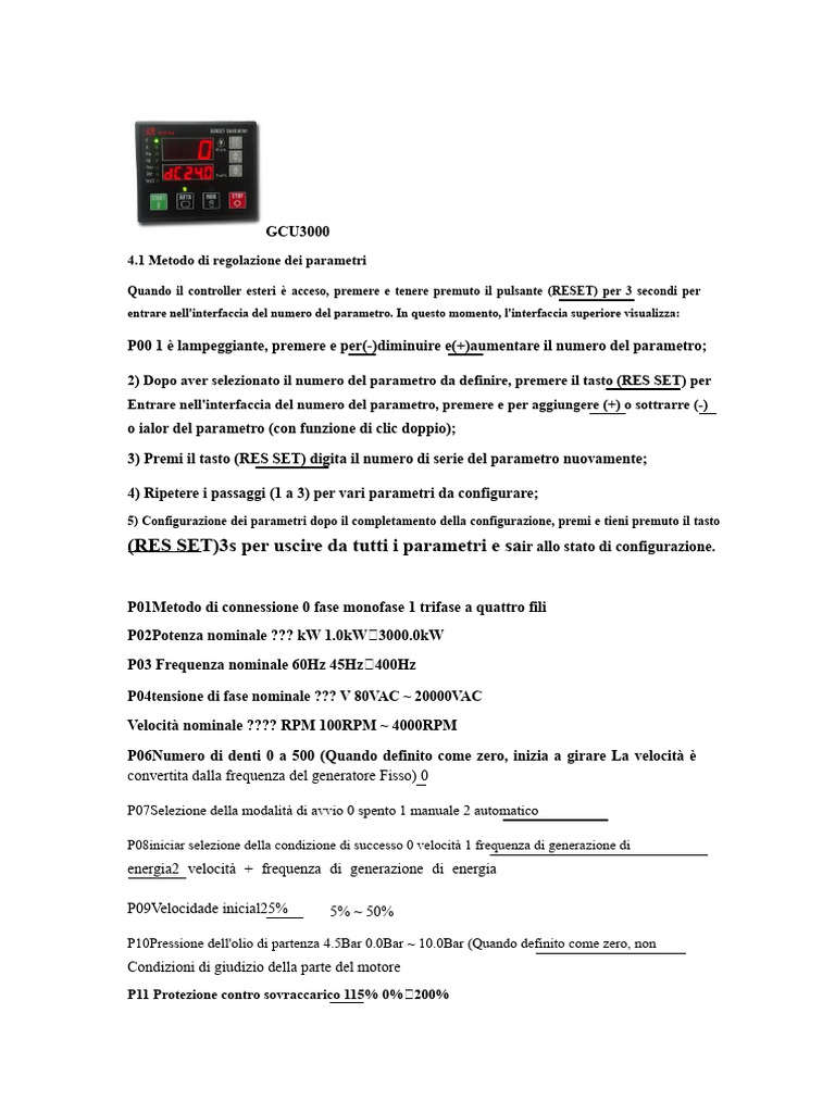 GCU3000 | PDF