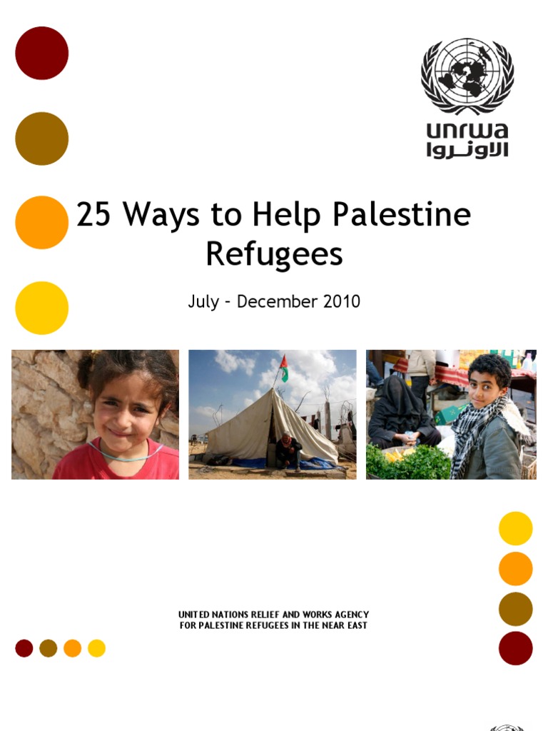 25 Ways To Help Palestine | PDF | Unrwa | Palestinian Refugees