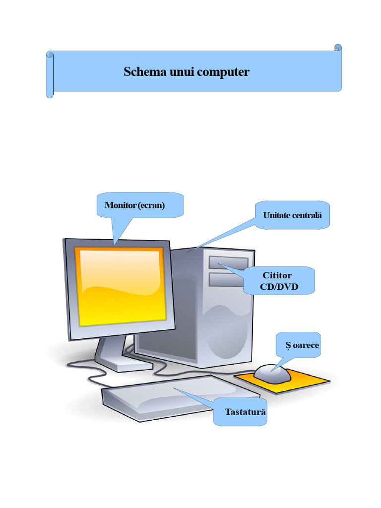 Schema Unui Computer | PDF
