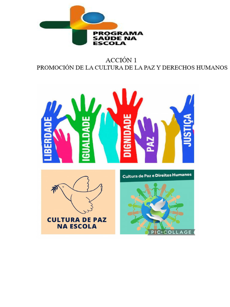 Actividad Derechos Humanos y Promoción de La Paz | PDF | Derechos ...