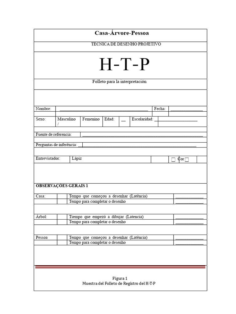 Interpretação do Desenho H-T-P | PDF