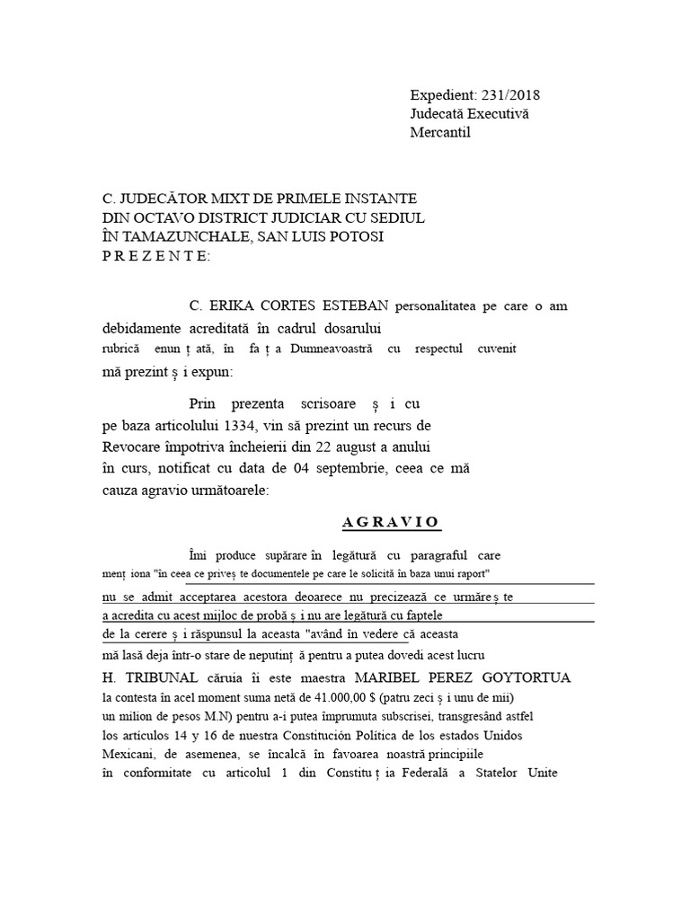 Revocare Comercială | PDF