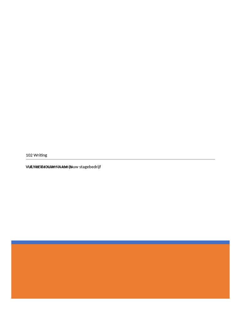 3KENG102 - Werkdocument | PDF