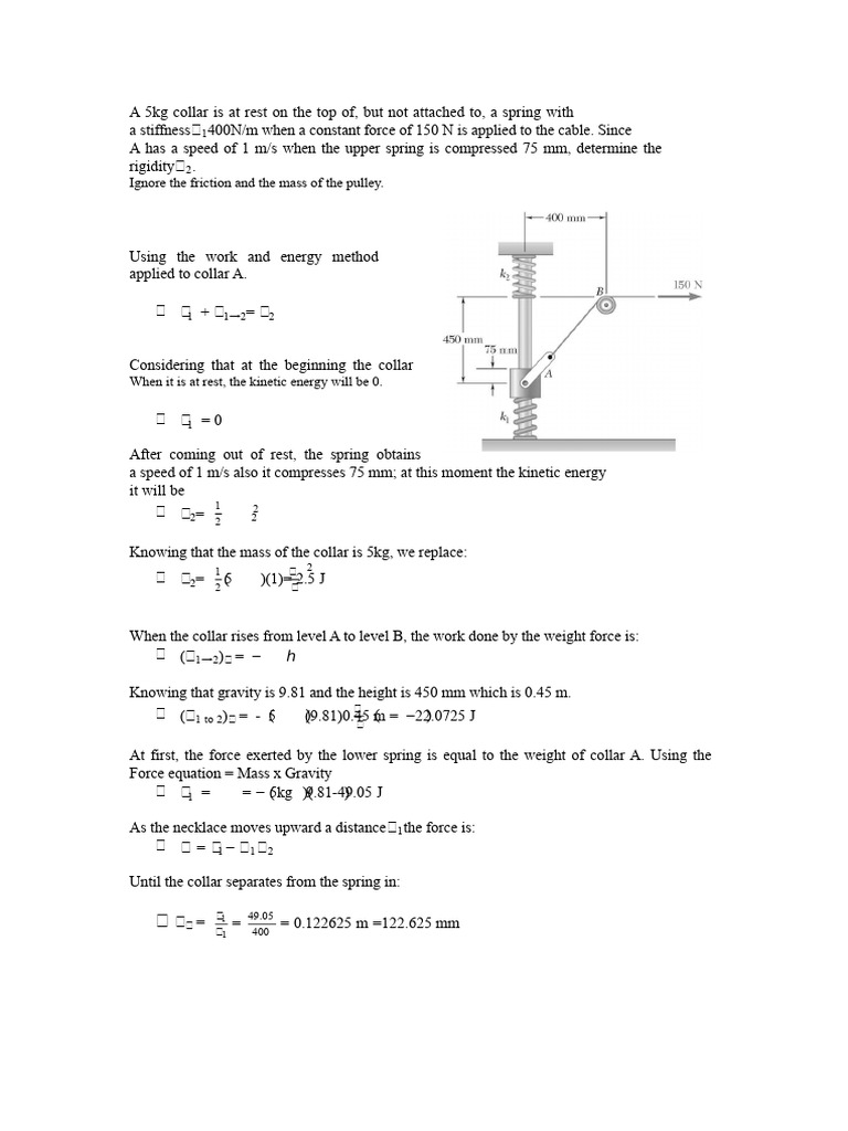 exercise 13.31 | PDF | Force | Quantity