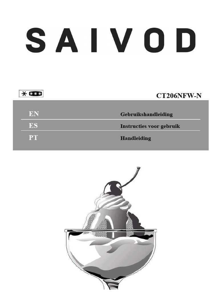 Frigo Saivod CT206NFW-N | PDF