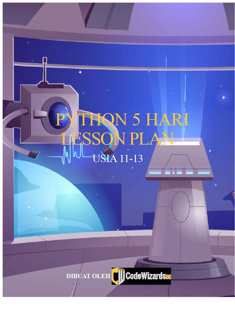 Rencana Pelajaran Python 5 Hari untuk Anak | PDF