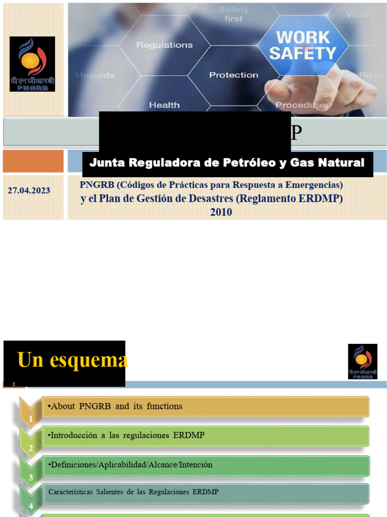 Reglamentos ERDMP del PNGRB 2010 | PDF | Gas natural licuado