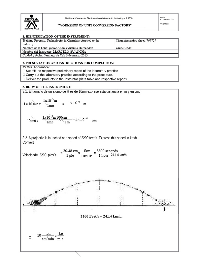 Unit Conversion Factors Workshop Guide | PDF | Kilogram | Quantity