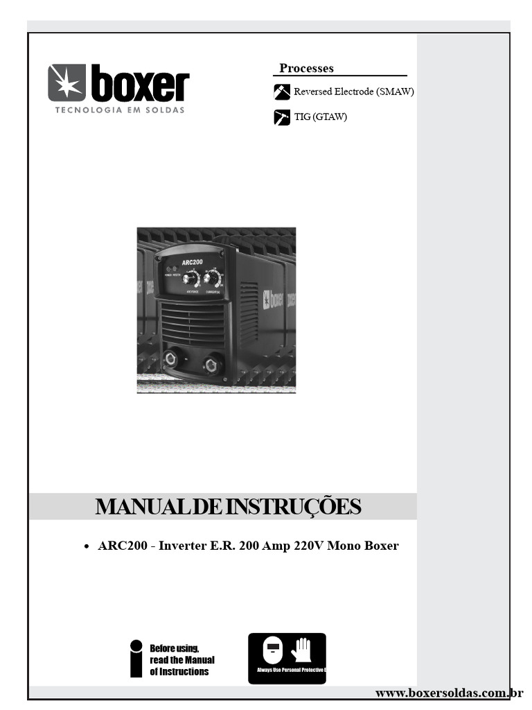 ARC200 Welding Machine Manual | PDF | Power Supply | Welding