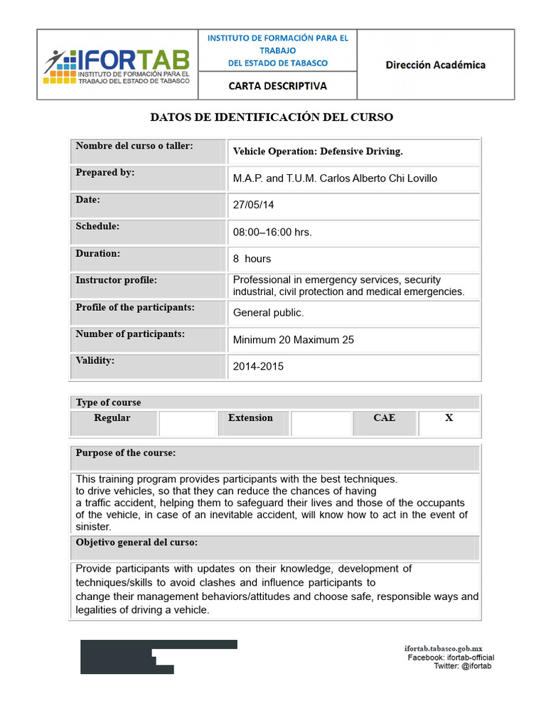 Defensive Driving Course Overview | PDF | Traffic Collision | Driving