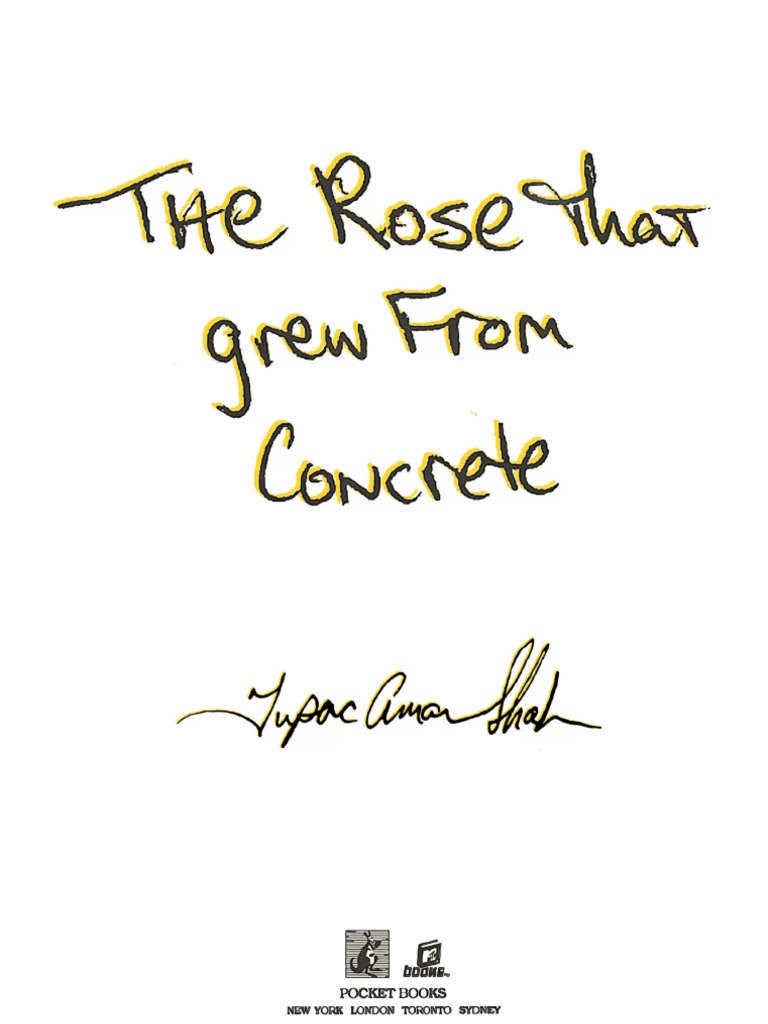 The Rose That Grew From Concrete PDF