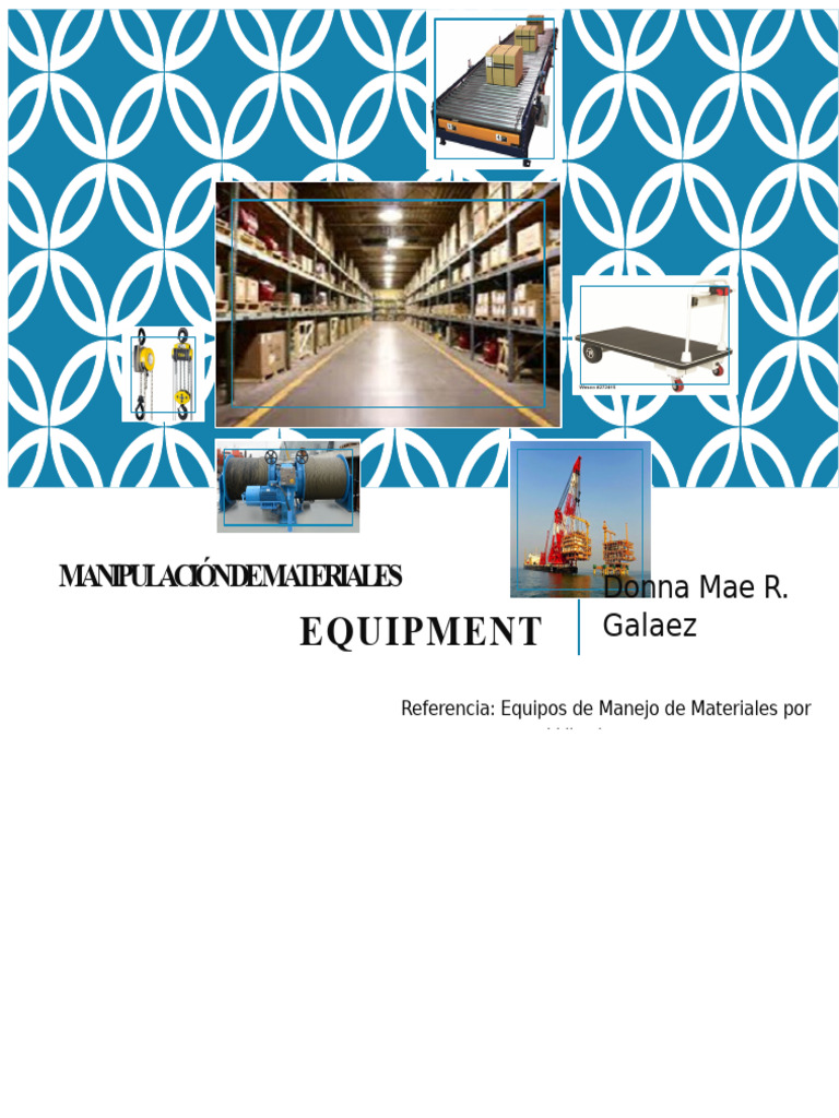 Equipo de Manipulación de Materiales | PDF | Camión | Máquina elevadora