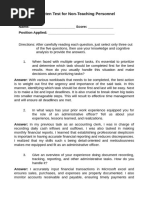 Interview Questions for DepEd AO II | PDF | Project Management | Mediation