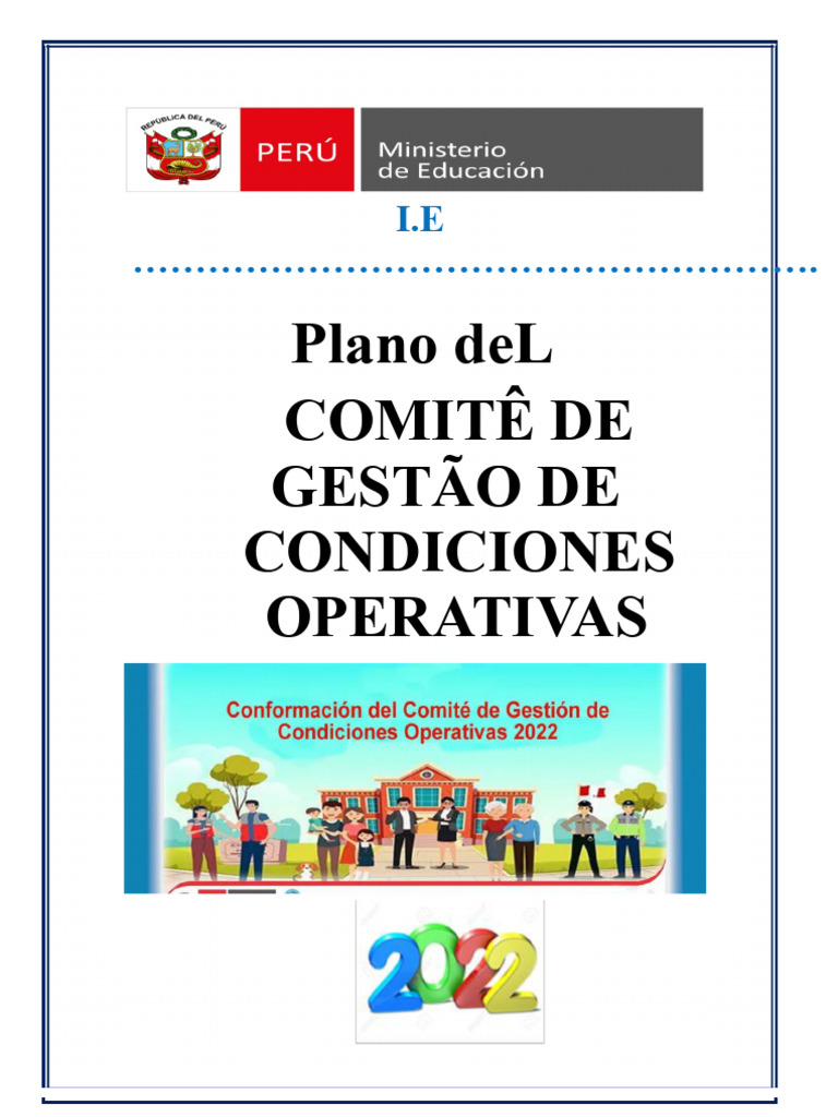 Gestão de Condições Operativas na Educação | PDF | Orçamento