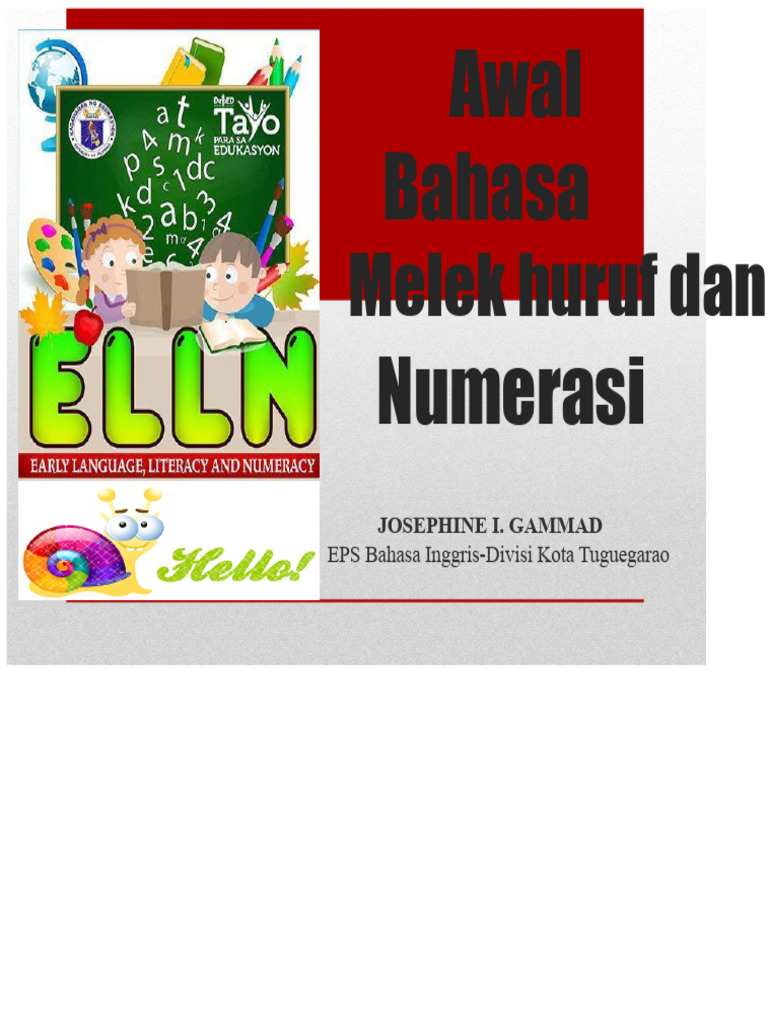 Program ELLN untuk Literasi Anak | PDF