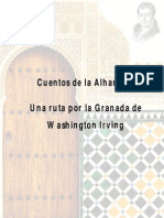 Cuentos de La Alhambra - Una Ruta Por La Granada de Washington Irving