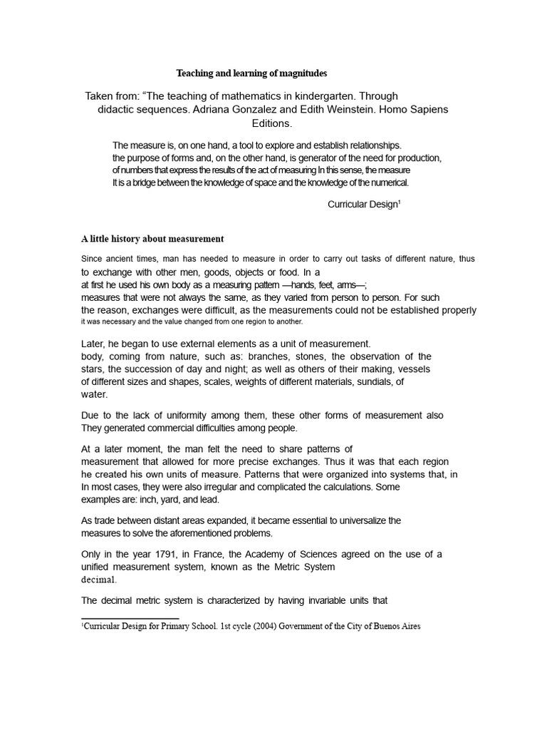 Understanding Measurement in Education | PDF | Weight | Weighing Scale