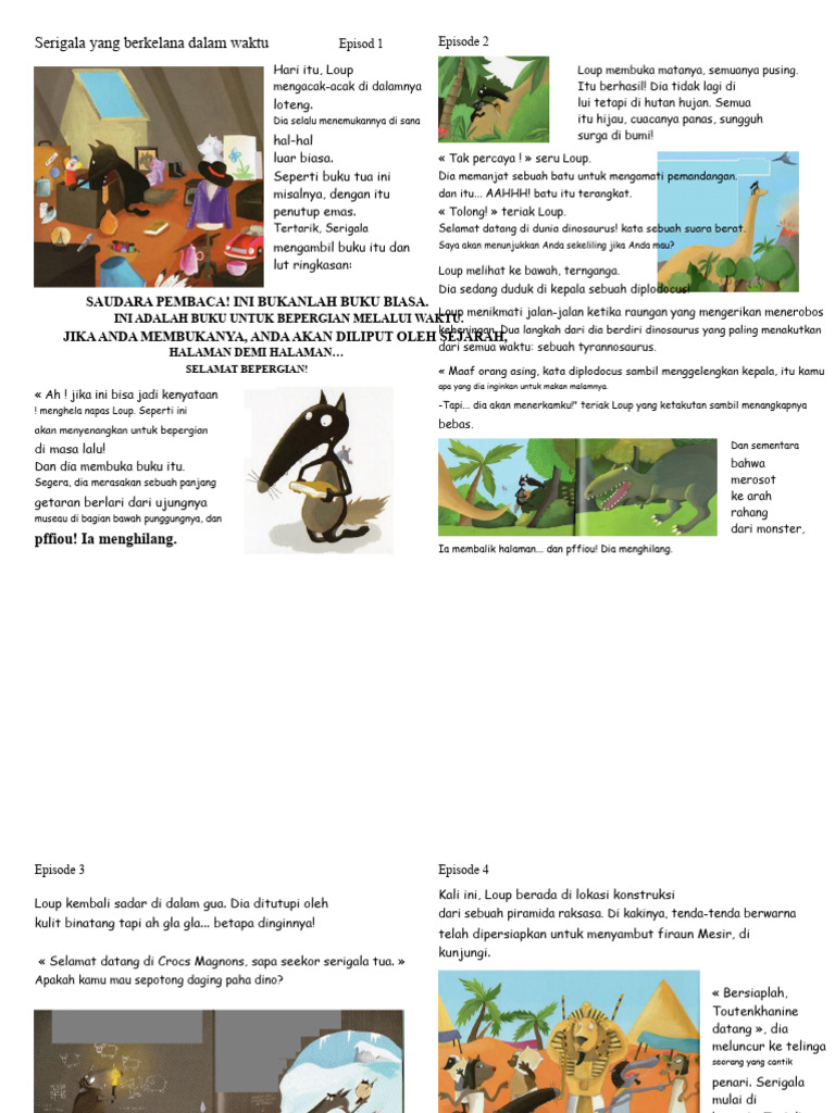 Serigala Yang Bepergian Dalam Waktu | PDF