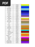 Códigos de Color Beige y Combinaciones | PDF | Percepción visual ...
