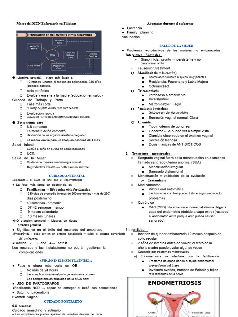 MCN Doc Pacabis | PDF | Parto | El embarazo