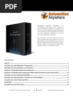 Automation Anywhere Enterprise Product Description