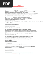 AGM Election Script for Chairperson | PDF | Voting | Group Decision Making