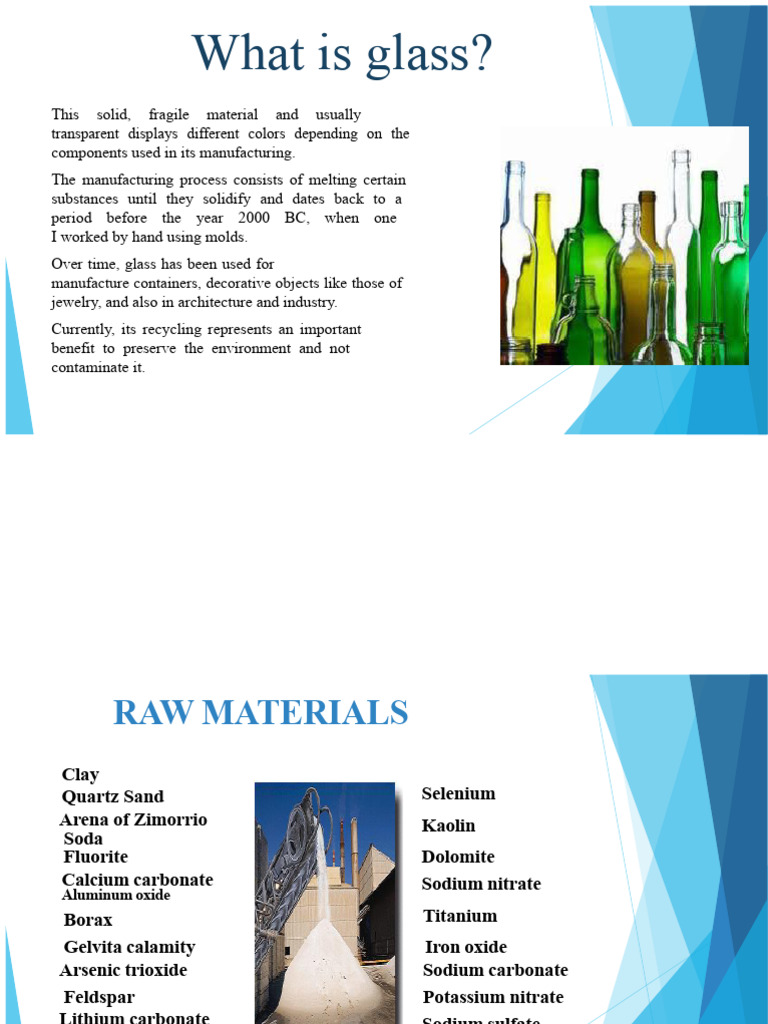 Introduction - Glass | PDF | Glasses | Silicon Dioxide