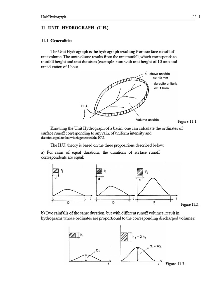 Unit Hydrograph: Principles and Calculations | PDF | Earth Sciences ...