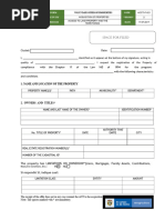 RSBSA Updating Slip B Form Guide | PDF | Agriculture | Farms