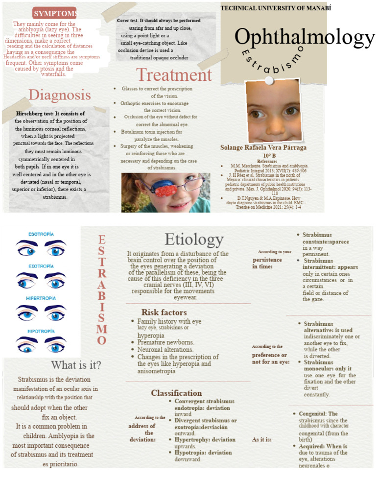 Strabismus and Amblyopia in Children | PDF | Diseases And Disorders ...