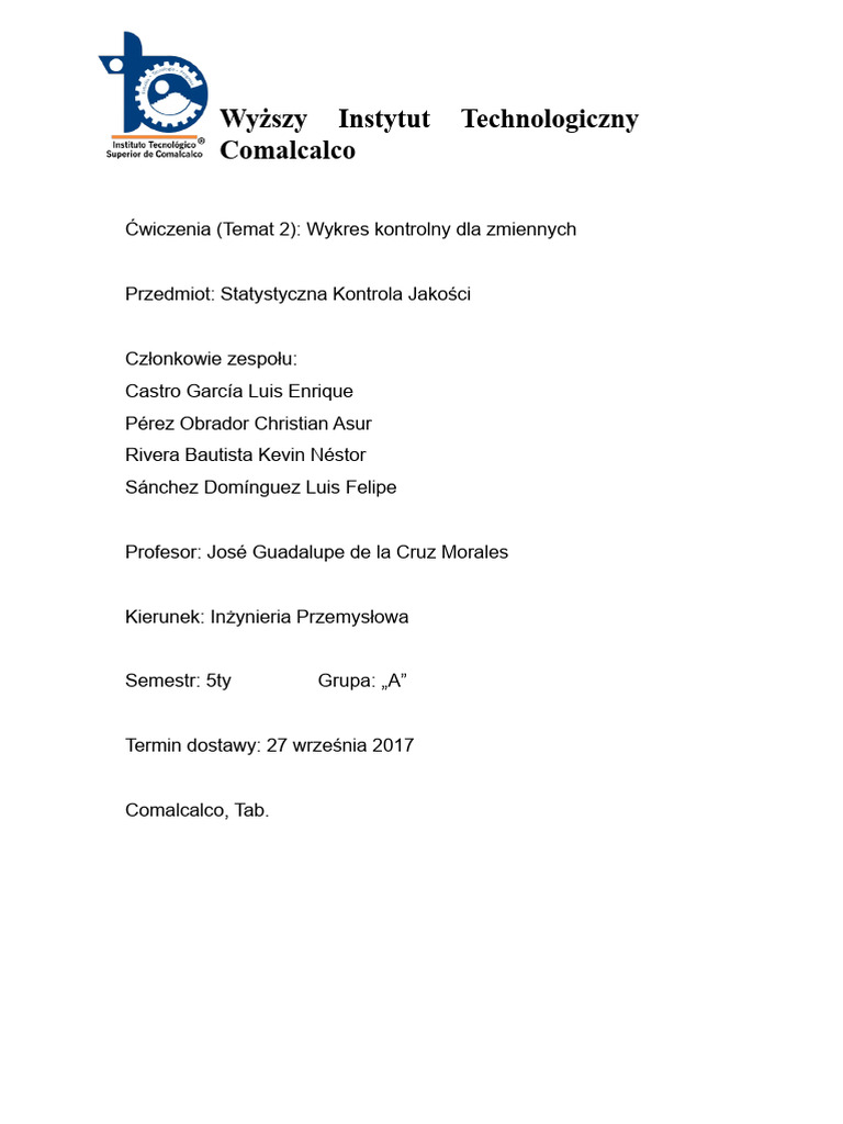 Rozwiązanie Problemów T2 CEC | PDF
