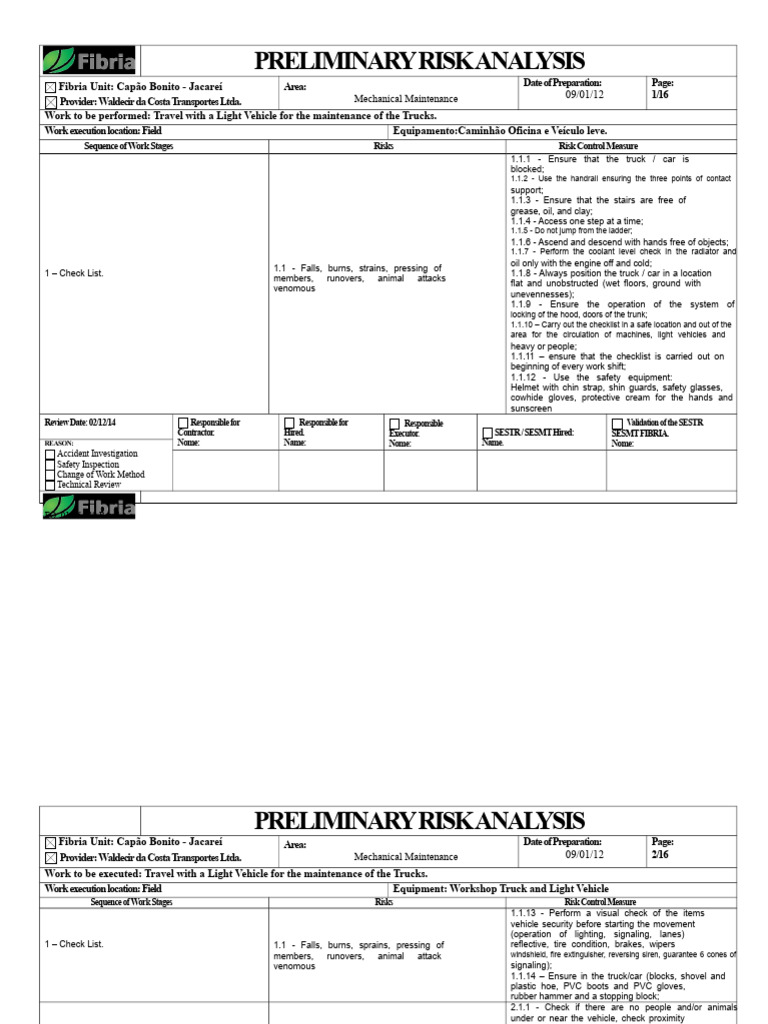 000 Apr Mechanical Maintenance | PDF | Traffic Collision | Vehicles