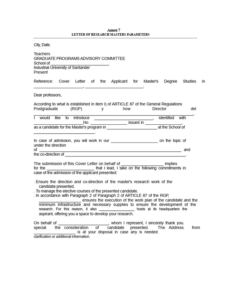 Annex - 7 Letter of Endorsement To The Maestria Group | PDF