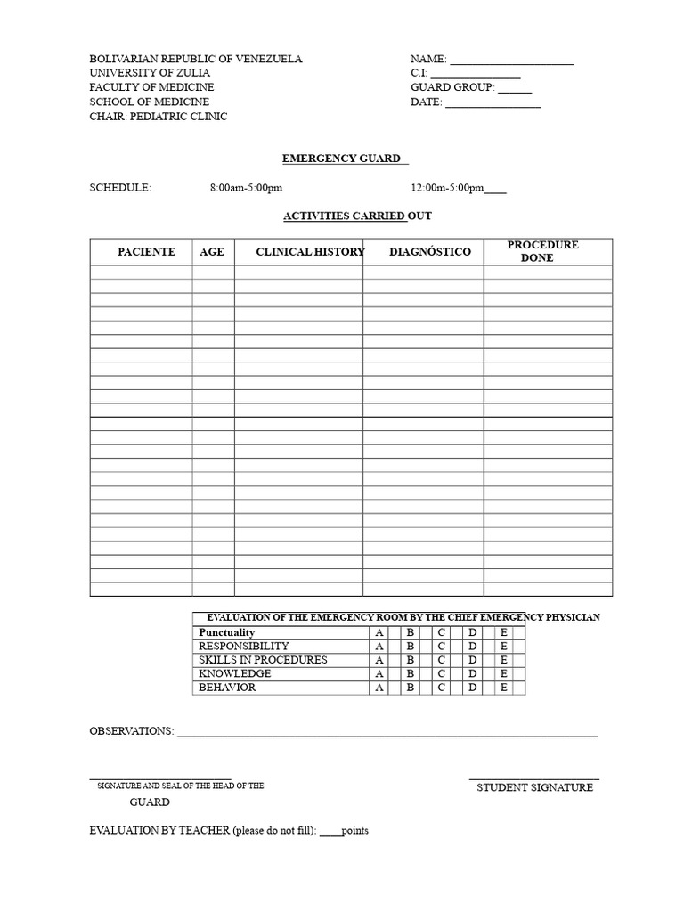 Guard Sheet | PDF
