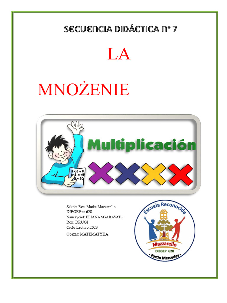 Sekwencja NR 7 Mnożenie | PDF